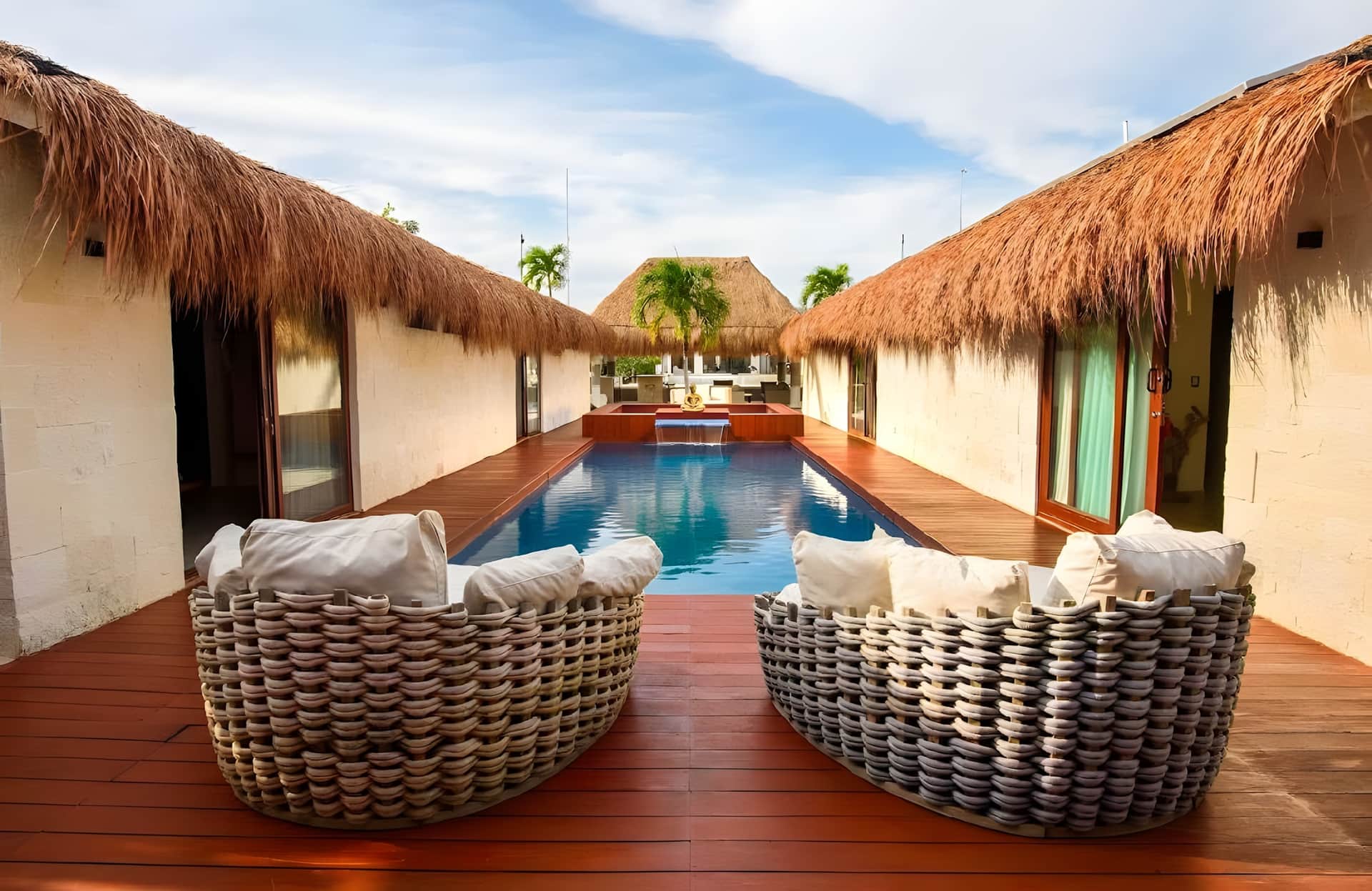 Luxury Beachfront Living • Private Pool & Dock • Oceanfront Villa • Exclusive Community • Your Private Paradise